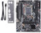 Carte Mère H410, Double Mémoire DDR4 64 Go NVME M.2 Port PCIE 16X Gen 3.0 avec Dissipateur Thermique en Métal, pour Carte Mère de Jeu CPU LGA1200