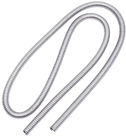 LIFKICH 304 Edelstahl Kabelschutzschlauch Flexibles Schutzrohr Für Kabel 25mm Innendurchmesser 3 Meter Lange Metallschutzschlauch Für Kabelmanagement Und Kabelschutz Und