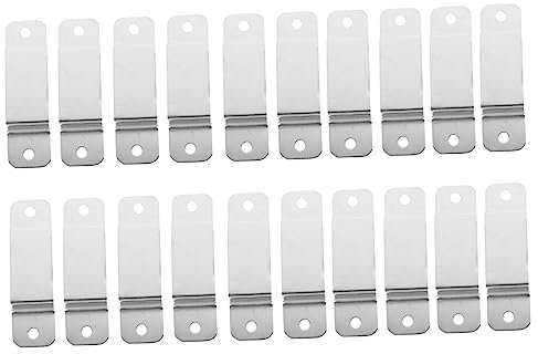 DIYEAH 20 Stück Metall Maßband Clip Halter für Taschen Praktischer Tape Measure Holder für Einfache Anwendung und Langlebige Nutzung