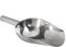 Cuchara de hielo de acero inoxidable, cuchara de harina de cubitos de hielo para caramelos, cuchara de metal para cocina, bar, accesorios de fiesta