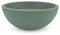Vaso per piante in plastica, rotondo, verde, 39 cm, in materiale riciclato, rotondo, per giardino, terrazza, balcone