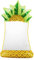 Beaupretty Matelas Flottant Gonflable Ananas Accessoire de Piscine PVC Portable pour Adultes pour Fêtes Au Bord de Eau