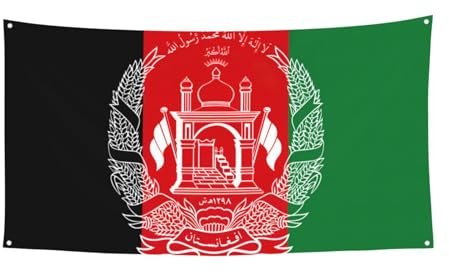 Großes Banner mit Flagge von Afghanistan, Geburtstagsparty-Geschenke, hängende Dekoration für Feiergeschenke