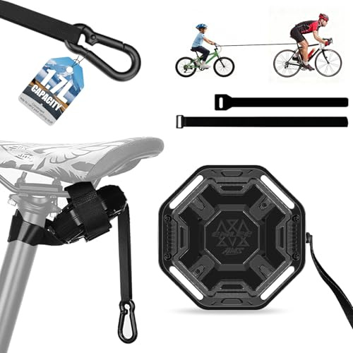 Desing Wish 2.5 m Tow Rope Bicycle Children and Adults Retractable Bicycle Rope Pulling Aid Parents Child Pull Rope Outdoor Riding Tensile Load 100 kg for All Bicycle MTB E-Bike Mountain Bike
