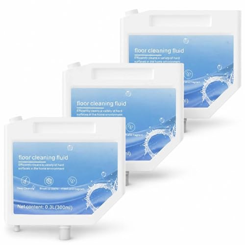 Produit Nettoyant Pour Sols 3x300 mL Compatible avec Dreame L10s Ultra | Compatible avec Dreame L10s Ultra, Recharge Détergente, Pour Sols Durs