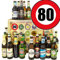 Geschenk 80. / 24 x Bier Welt und DE/Geschenke 80. Geburtstag Mann/Adventskalender 2024 2025 Bier Männer