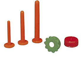 Mr. Lion 400650 Ersatzdüse Form E zu Plastik Leimspritze mit Schlitzdüsen 8, 10, 12 mm