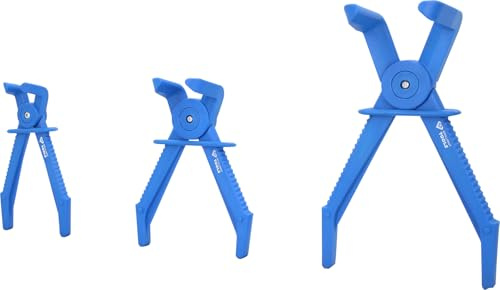 BRILLIANT TOOLS BT521015 Schlauch-Abklemm-Zangen-Satz | 90° abgew inkelt | 3-tlg. [Powered by KS TOOLS], 4042146779019