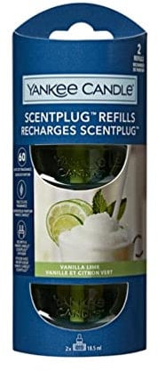 Yankee Candle ScentPlug Nachfüllpackungen | Vanilla Lime Duftöl für Raumduftstecker | bis zu 60 Tage Duft | 2 Stück