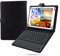 Bluetooth Wireless QWERTY Keyboard PU Protective Case For 9.7-10 inch Android/IOS/Windows Tablet PC, 2-in-1 Folio Cover & Bluetooth Wireless Keyboard with Touchpad
