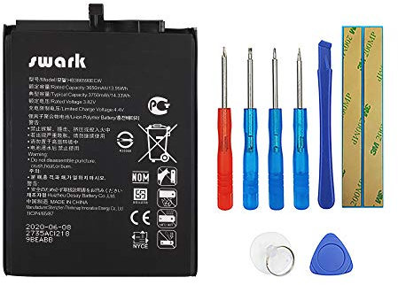 Swark Batteria HB386590ECW compatibile con Honor 8X & Honor View 10 Lite con strumenti