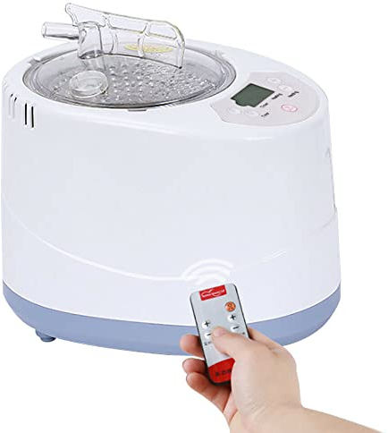 Generador de vapor, mini sauna de vapor con temporizador, para casa, cabina de calor, 3 l, 1 kW