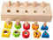 perfk Montessori Spielzeug Drehschrauben, Holzmuttern Und Schrauben Kit für Das