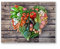 DEQORI Schneidebrett aus Glas | groß 40x30 cm | Motiv Vegetarisches Herz | Design Schneideplatte für Küche | Frühstücksbrett antibakteriell & rutschfest | Glasplatte & Servierplatte