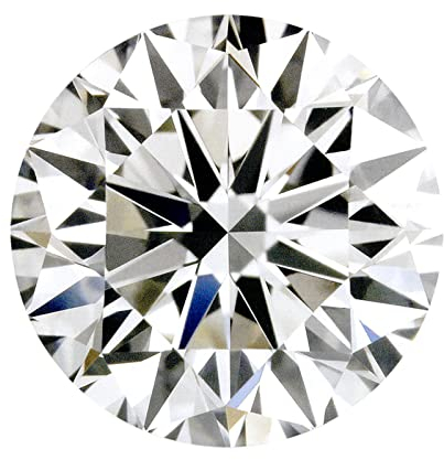 Moissanite lose Steine D farblos VVS1 Reinheit rund Brillantschliff künstlicher Diamant Edelsteine für Ring Ohrringe Anhänger Armbänder Schmuckherstellung 0,3 Karat - 10 CT (1.0)
