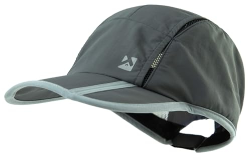 TOP-EX XL/XXL Baseball Cap Herren Atmungsaktiv Sports Running Kappe UV Schutz Basecap Sommer Golf Cap tx89056_Dunkelgrau XXL