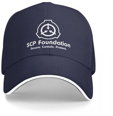 CanKan Basecap SCP Foundation Cap, Baseballkappe, Luxus-Herrenmütze, Trucker-Kappe, Herrenmütze, Damenmütze
