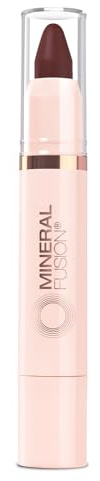 Mineral Fusion NEW Sheer Moisture Lip Tint, Buildable Lip Color, Hydrating Lip Balm with Jojoba Oil, Shea Butter & More, Hydrates & Nourishes, FD&C Dye-Free & Hypoallergenic, Daring, Deep Plum