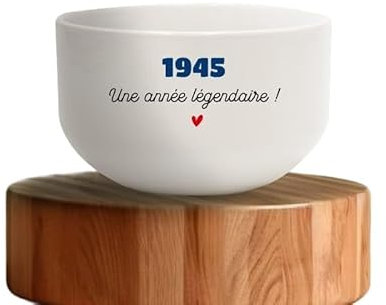 CADEAUX.COM - Bol Super Homme Né En 1945 Personnalisé - Cadeau Personnalisable - Cadeau Anniversaire Homme - Cadeau Homme - Cadeau Année 1945
