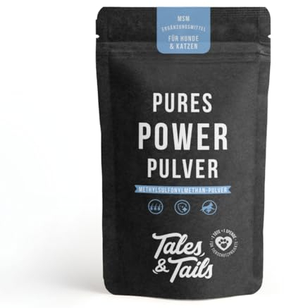 Tales&Tails - Pures Power Pulver - MSM-Pulver für Hunde