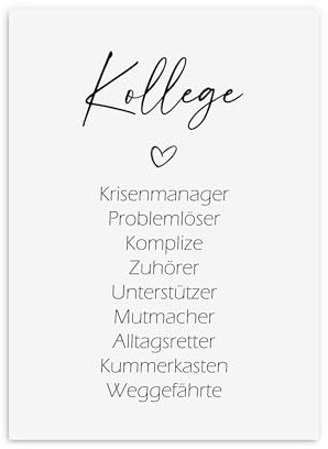 Nastami Postkarte SYNONYME (Kollege)