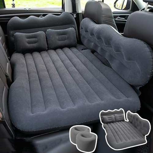 Auto Matratze für Mercedes-Benz Clase C W205 S205 C205, Luftbett für Auto Rücksitz Auto Luftmatratze Auto Matratze Kombi Auto Bett Kombi Luftbett,B-Lack
