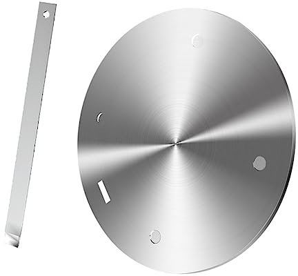 PRETYZOOM Adaptador De Placa De Transferencia De Calor Utensilios De Cocina Inoxidable Difusor De Calor Compatible Estufas De Gas y Eléctricas