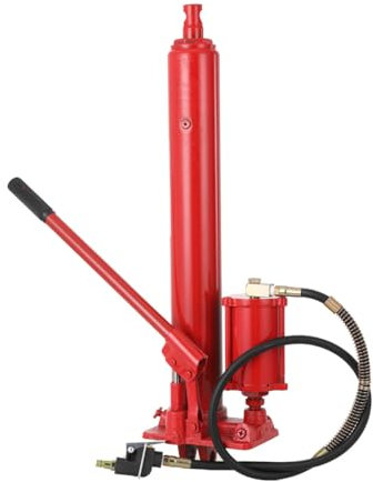 CDZHLTG Hydraulikzylinder Zylinder 8t Hub 500mm mit Langem Zylinder und Luftpumpe für Motorhebebühnen Garagen Ladenkrane Hydraulischer Langer Ram-Wagenheber