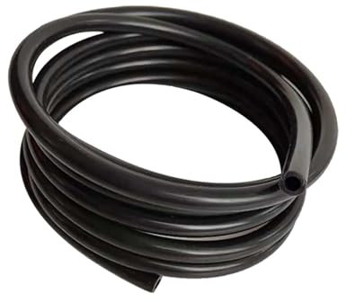 CXGBQSJ Tube en Silicone Diamètre Intérieur 20 Mm Longueur 1 M Tube en Caoutchouc De Silicone Noir Tuyau d'air Tuyau d'eau pour Irrigation Goutte À Goutte, Drainage,20x26