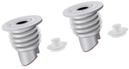 Lot de bouchons de protection anti-odeurs en silicone pour tuyau d'égout