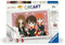 Ravensburger - CreArt Kids 18x24 cm - Numéro d'art - Portrait de Groupe/Harry Potter - Kit de Peinture par numéros - Dès 7 Ans - 25835