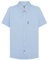 Lambretta Mens Oxford Shirt Short Sleeve Shirt - Sky Blue - 2XL