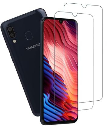 [2 Stück] für Folie Samsung Galaxy A40 Panzerglas, Unzerbrechlich für Displayfolie Samsung A40 Schutzfolie, Hohe Transparenz Antifouling Displayschutz Schutzglas