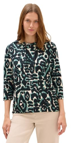 Damen Gemustertes Hoodie Shirt