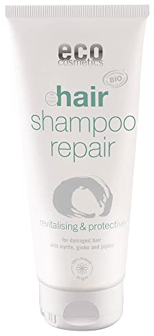 eco cosmetics Repair-Shampoo mit Myrte, Gingko und Jojoba (6 x 200 ml)