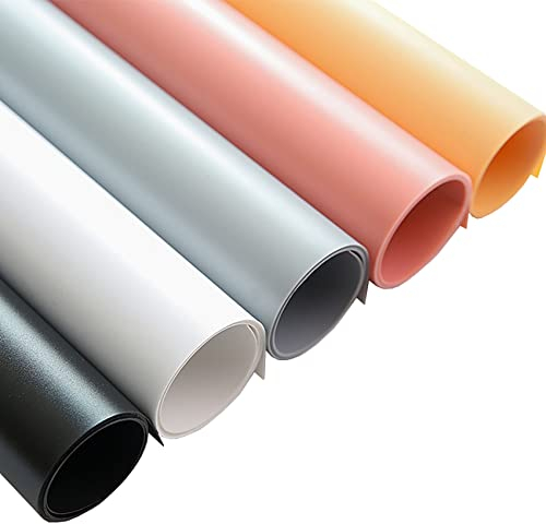 Selens PVC Hintergrund Fotografie 50x100cm Fotohintergrund Fotografie Hintergründe Weiß Schwarz Grau Gelb Rosa Wasserdicht Matt Background für Fotostudio Produkt Essen Haustier Backdrop (5 Farbe)