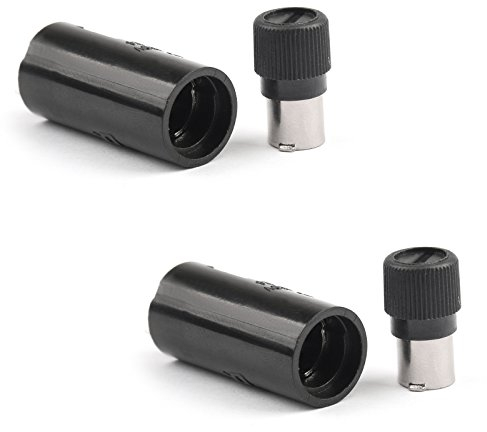 Topteng SCI R3-24 vertikaler PCB-Sicherungshalter für 5 x 20 mm Glas-Sicherungen, 10 A, 250 V, 2 Stück