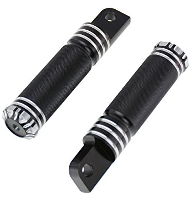 HDBUBALUS Repose-pieds avant arrière pour moto Harley Touring Sportster Softail Dyna Fatboy V-Rod FXS