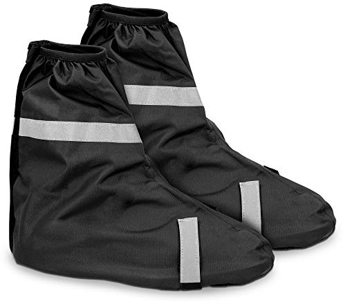 Navaris Schuh-Überzieher Überschuhe Regenschutz Gamaschen - Schutz vor Regen und Schmutz - wasserdicht - für Damen und Herren - versch. Größen