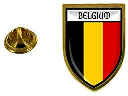 Akachafactory pins pin Badge pin's Souvenir Ville Drapeau Pays Blason Belgique Belge