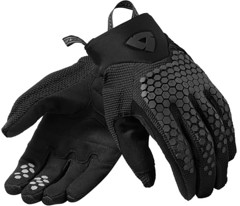 REV'IT! Revit Massif Motorradhandschuhe, schwarz, M