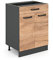 Vicco Küchenunterschrank R-Line, Goldkraft Eiche, 60 cm mit Schublade, ohne Arbeitsplatte