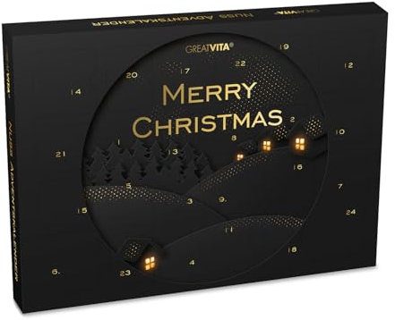 Nuss Adventskalender 2025 – Süß, salzig & würzig | Premium Knabbergenuss mit 24 hochwertigen Nuss-Snacks | Gesunde Geschenkidee für Männer & Frauen | Ohne Schokolade
