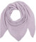 Ever Bloom Damen Schal, Strick Dreieck Schale, Weiches Dreieckstuch, Leichter Strickschal, Halstuch für Frauen und Mädchen Lang, Einfarbig 195 * 80 cm, Schal Farben:Hell Lila
