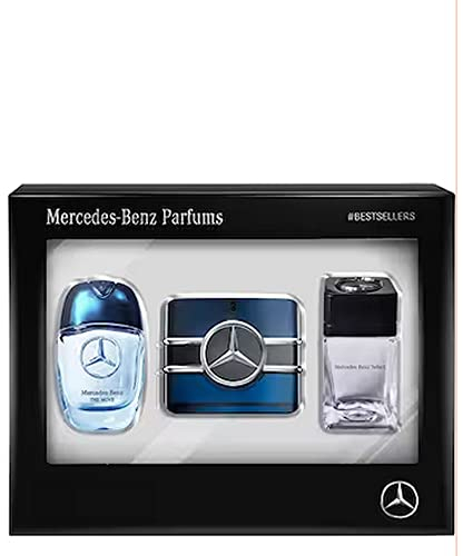 Miniatur Geschenk-Set Mercedes Benz Man Best Of Collection 3 tolle Düfte Duftklassiker von Mercedes Benz Parfums 3 Miniaturen