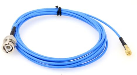 HangTon Cable BNC a Microdot 10-32 UNF para acelerómetro, transductor, prueba de vibración acústica, 10 m