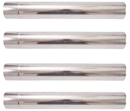 CNANRNANC Kaminrohr aus Edelstahl, Ofenrohr Edelstahl Rundrohr Rostfreies Kaminrohr Schornstein Sanierung Rauchrohr Ofenrohr Abgasrohr für Sichere Ableitung Von Verbrennungsgasen, Ø 6cm