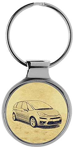KIESENBERG 3D Porte-clés Cadeau pour Citroen C4 Picasso Fan A-5550
