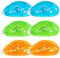 Lot de 6 rouleaux de colle - 8 m x 8 mm - Ruban adhésif double face - Pour scrapbooking, album photo, fabrication de cartes, bricolage