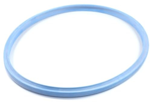 ALGOMAS® Junta de Olla Express | Adaptable a Kuhn Rikon Duromatic INOX y Top | Diámetro Interior de 24cm | Silicona | Color Azul